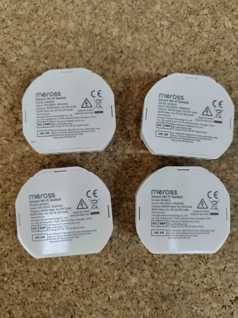 Módulo de relé, para hogar inteligente 4 uds