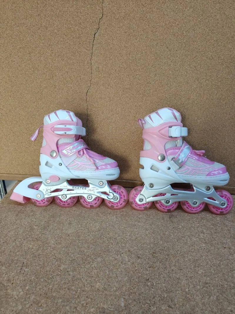 Patines en línea con Todas Las Ruedas iluminadas