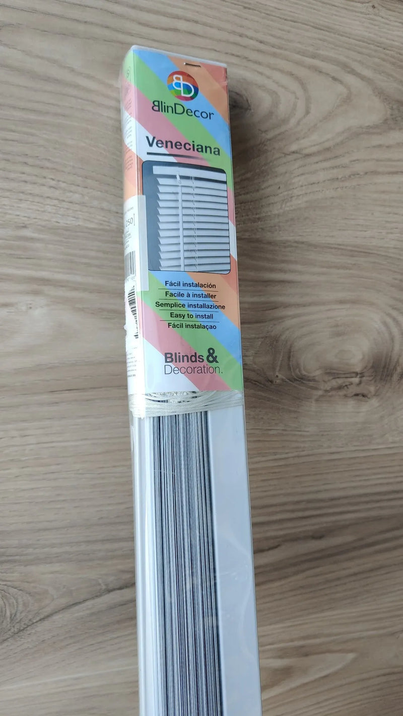 Veneciana De Aluminio Con Lama, 100X250
