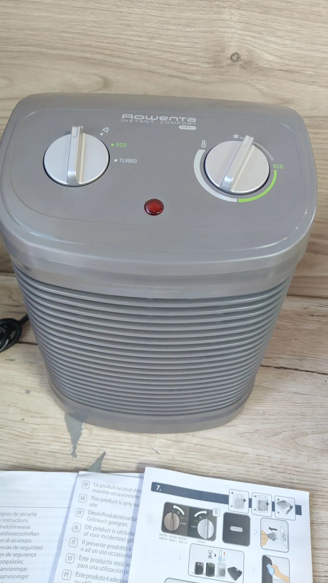 Calefactor bajo consumo 2000 W