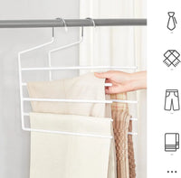 Percha para pantalones múltiple