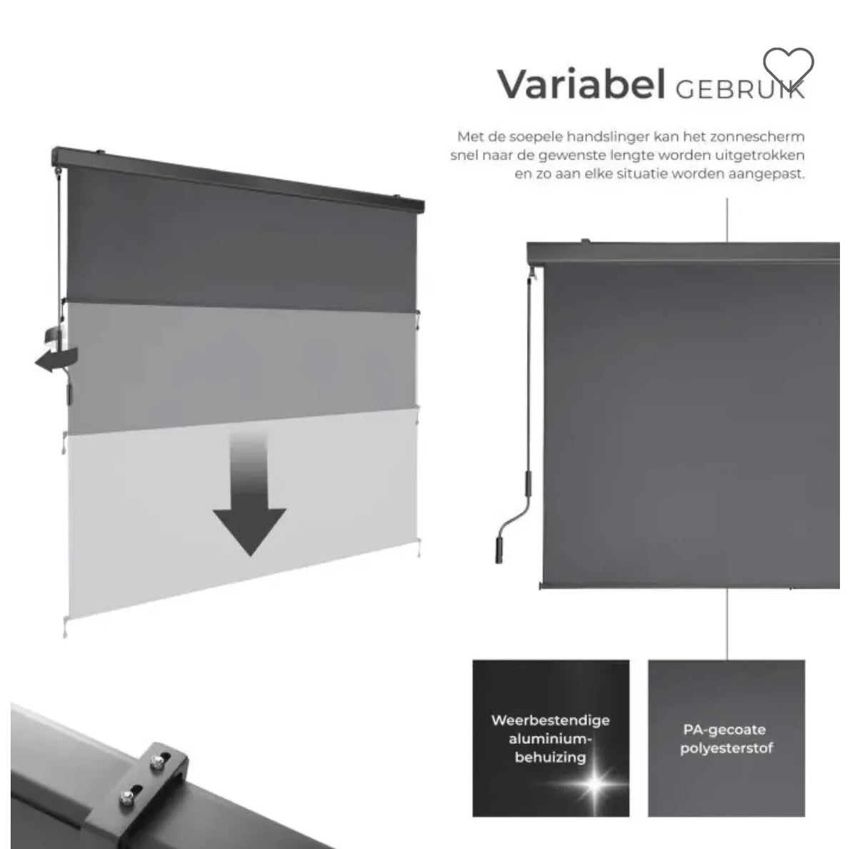 Toldo vertical