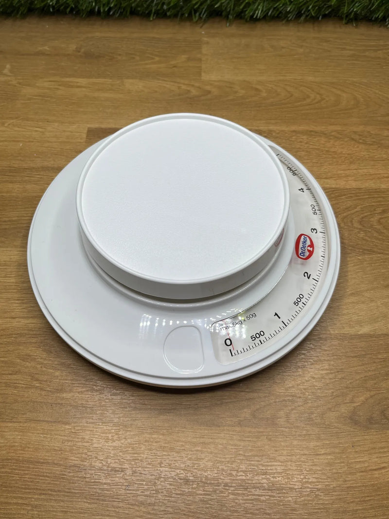 Balanza de cocina analógica Dr. Oetker