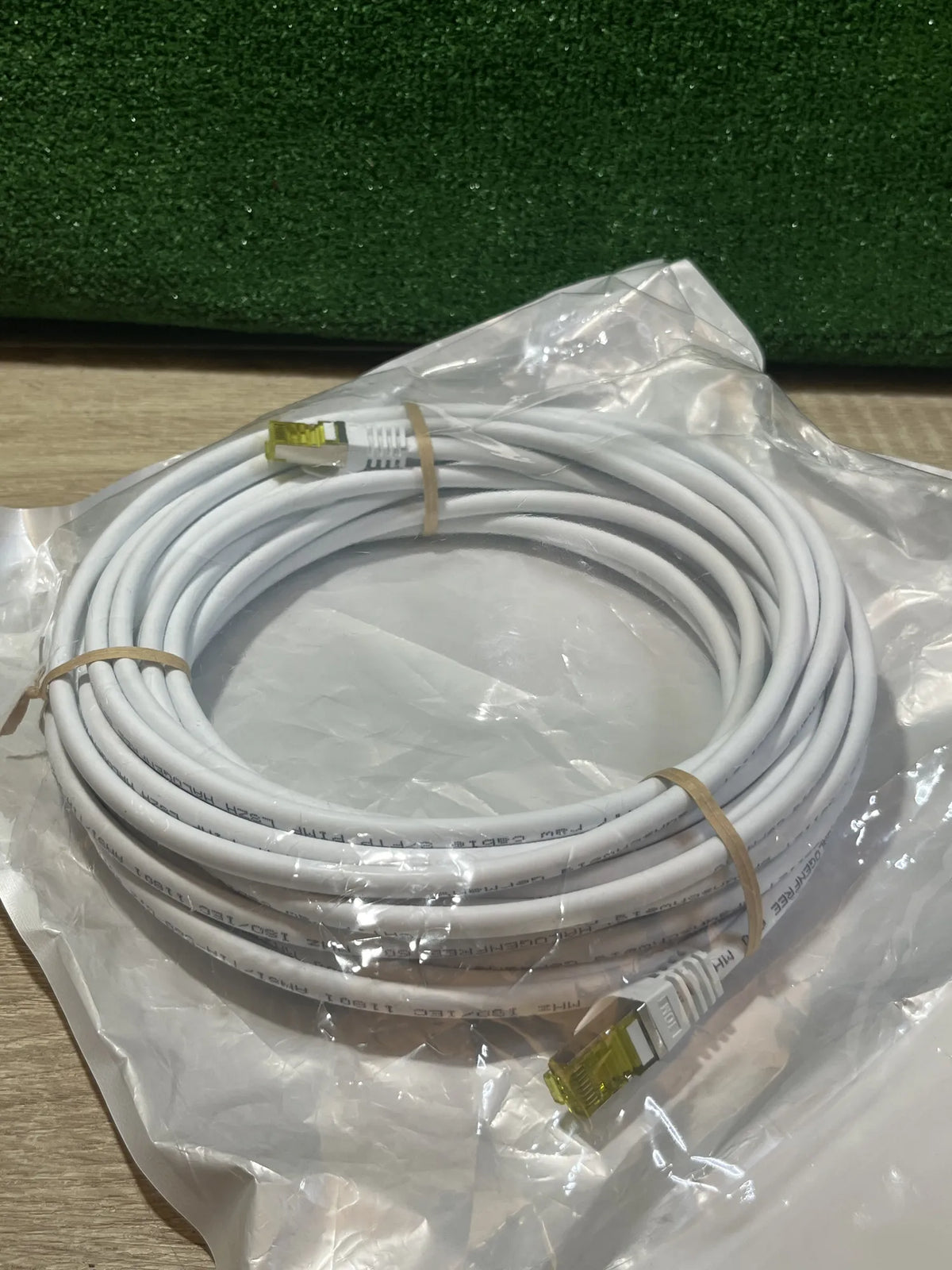 Cable de conexión RJ45 con cable raw CAT 7