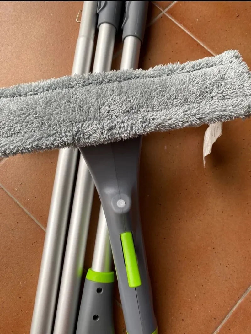 Limpiacristales con mango extensible
