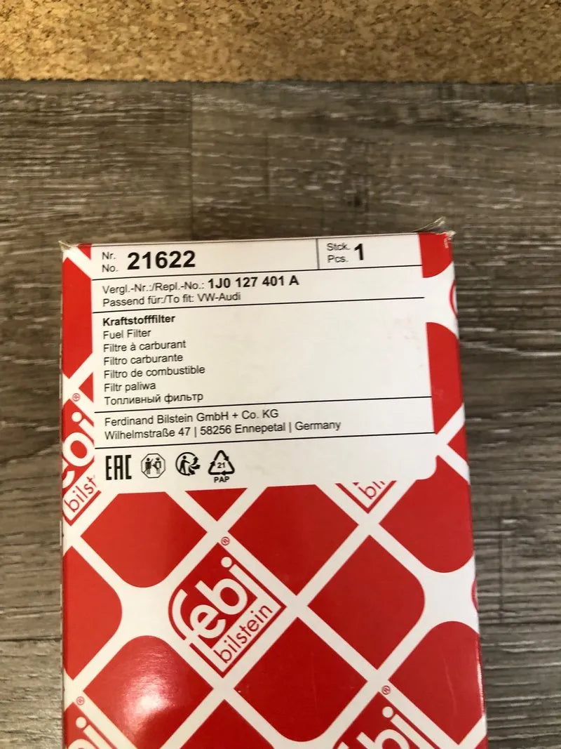 Filtro combustible Febi Bilstein 21622