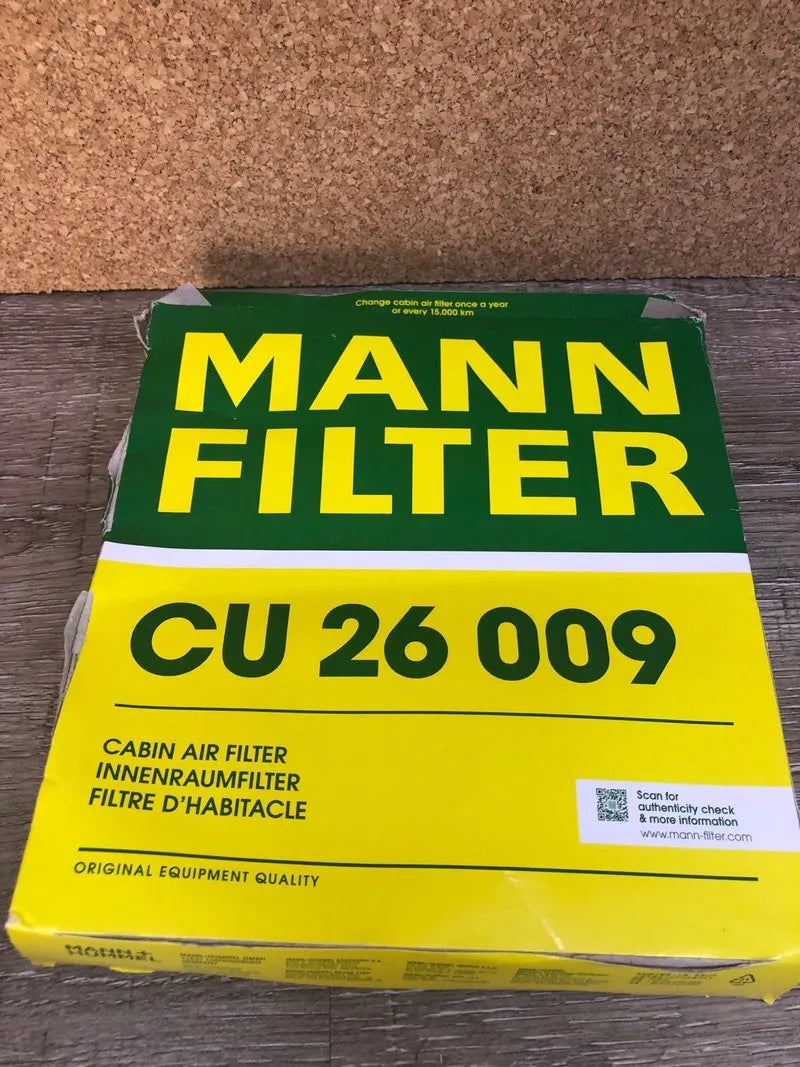 Filtro Aire Cabina MANN-FILTER CU 26 009