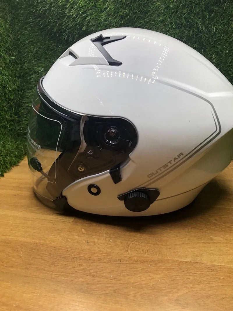 Casco Sena Outstar Abierto Blanco M