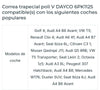 Correa Trapecial Poli 6PK1125 - DAYCO