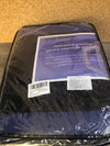 Juego 4 Alfombrillas Coche Negro/Azul