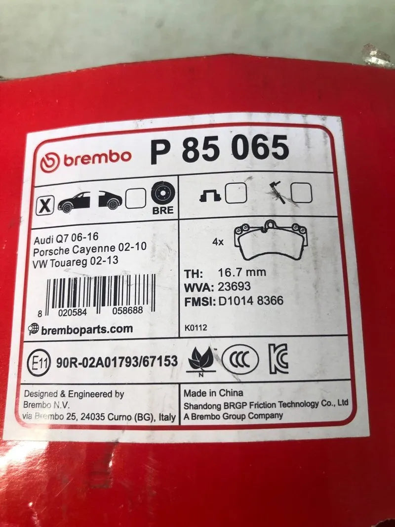 Pastillas Freno Brembo P 85 065