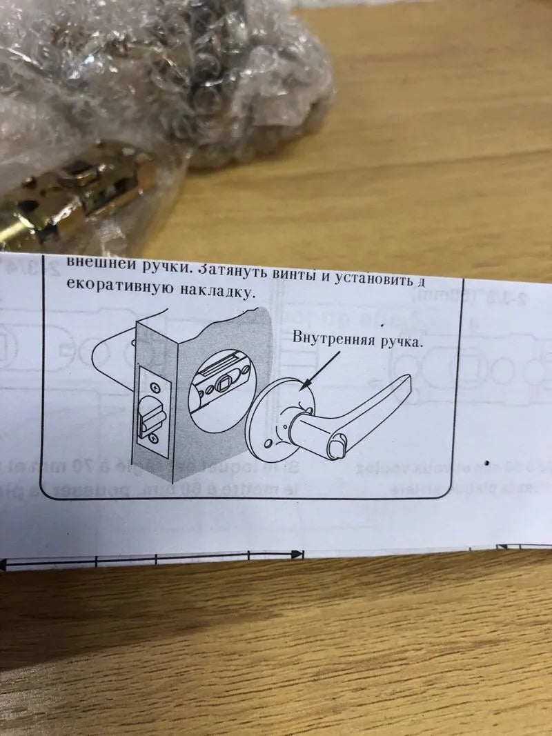 Manilla de paso con picaporte - Amig