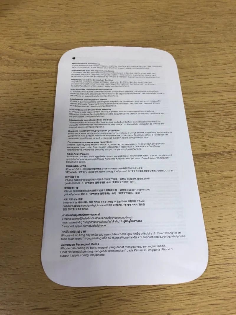 Funda Transparente - Apple