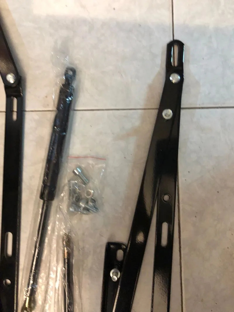 Juego de mecanismos elevables para cama canapé