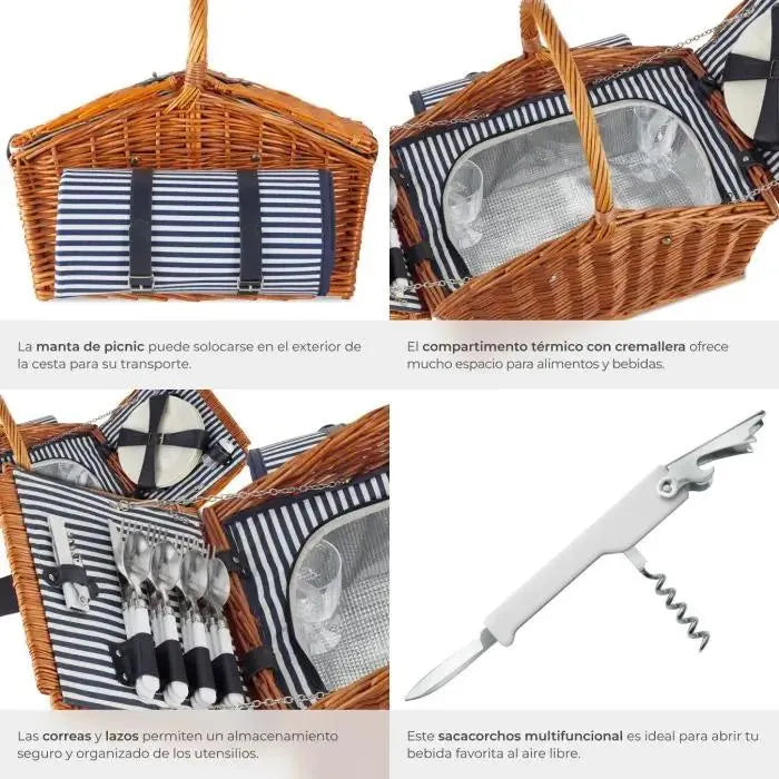 Cesta de picnic USEDOM