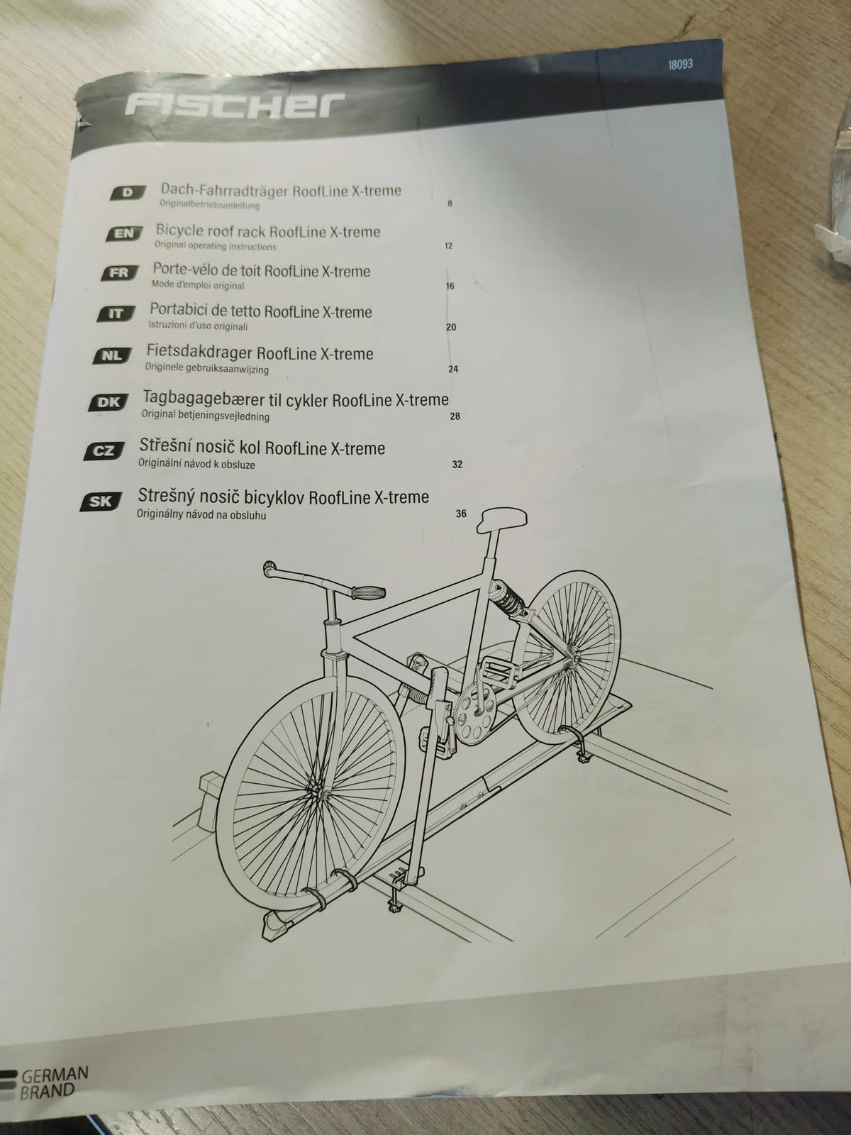 Portabicicletas para Techo