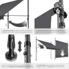 Toldo plegable para balcón