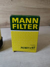 Filtro de combustible PU 9011 z KIT - MANN-FILTER