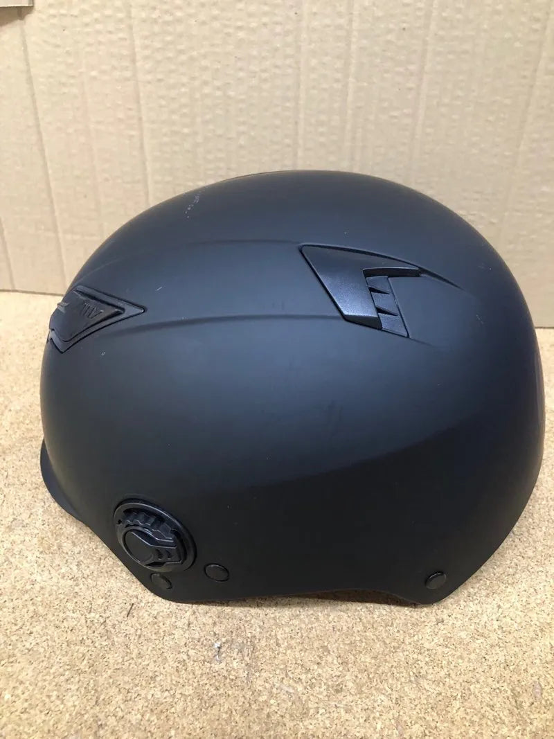 Casco Moto Negro Visera