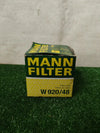 MANN-FILTER W 920/48 NISSAN
