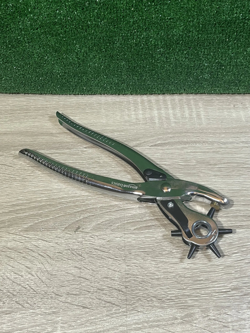 Juego de perforadora de cuero Amazon Basics