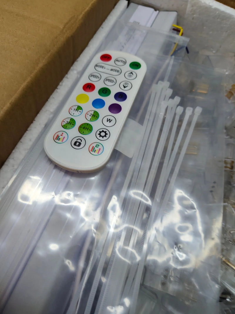 Lámparas hexagonales para Garaje