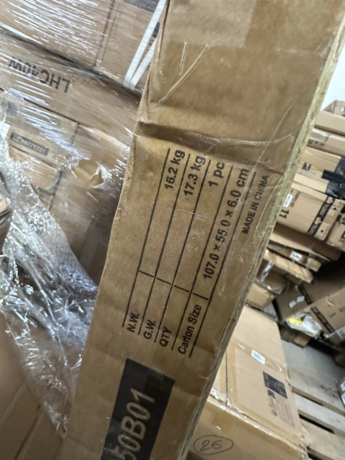 Estantería pesada de 5 niveles