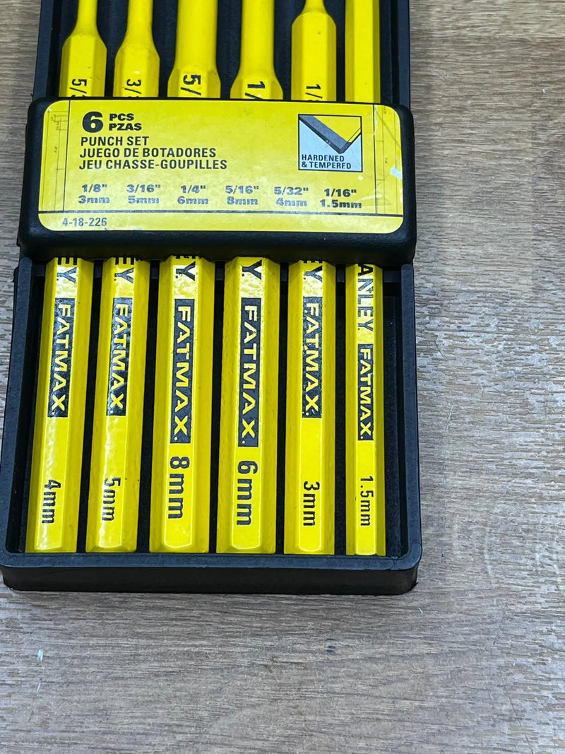 Juego de Botadores y punzones STANLEY