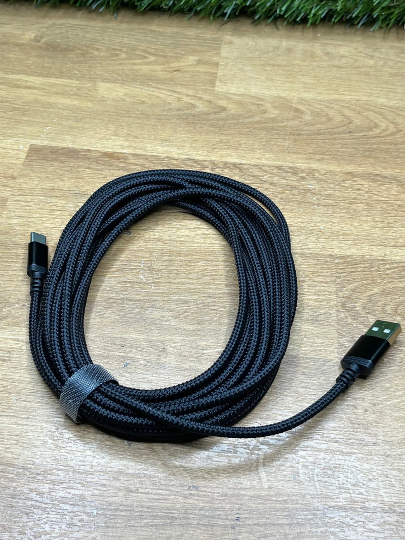 Cable de carga USB C extra largo de 5M