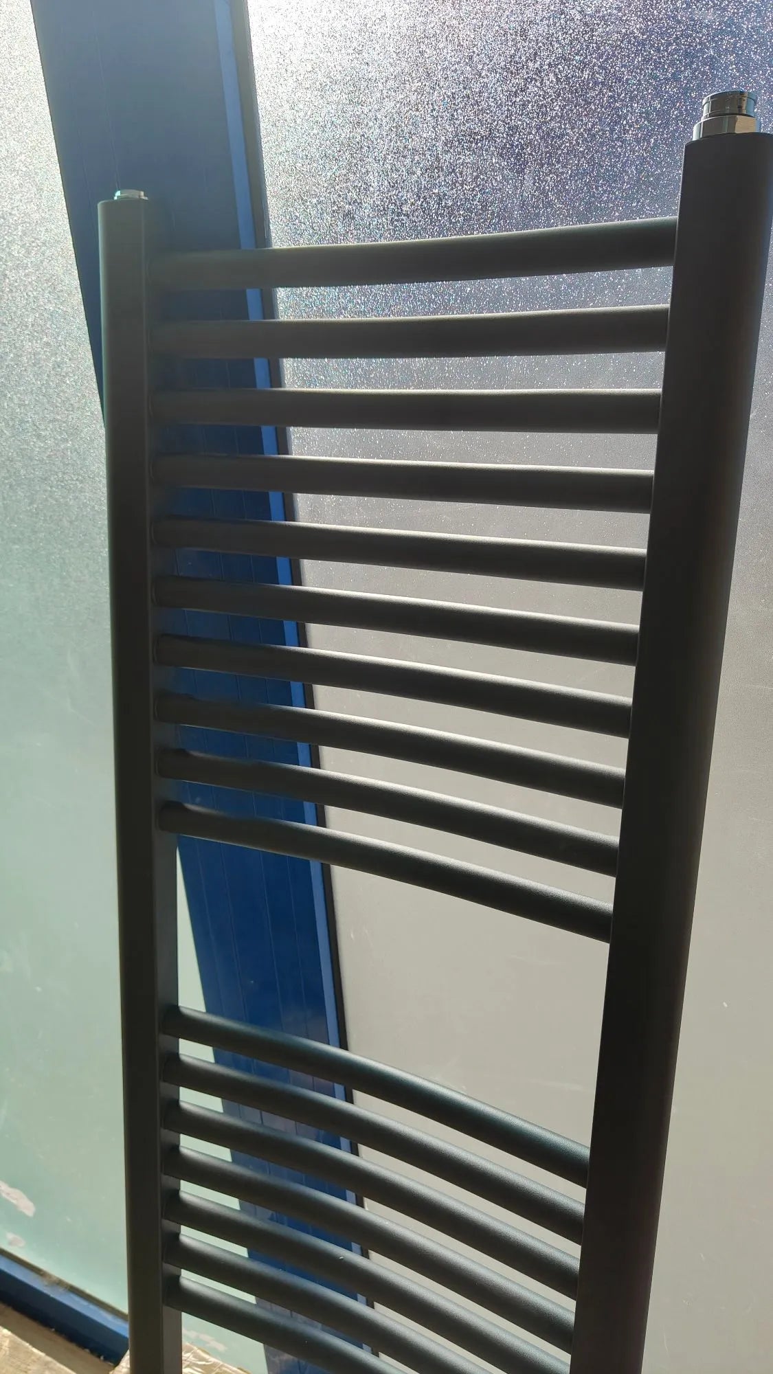 Radiador Toallero Eléctrico para Baño,140 x 50 cm