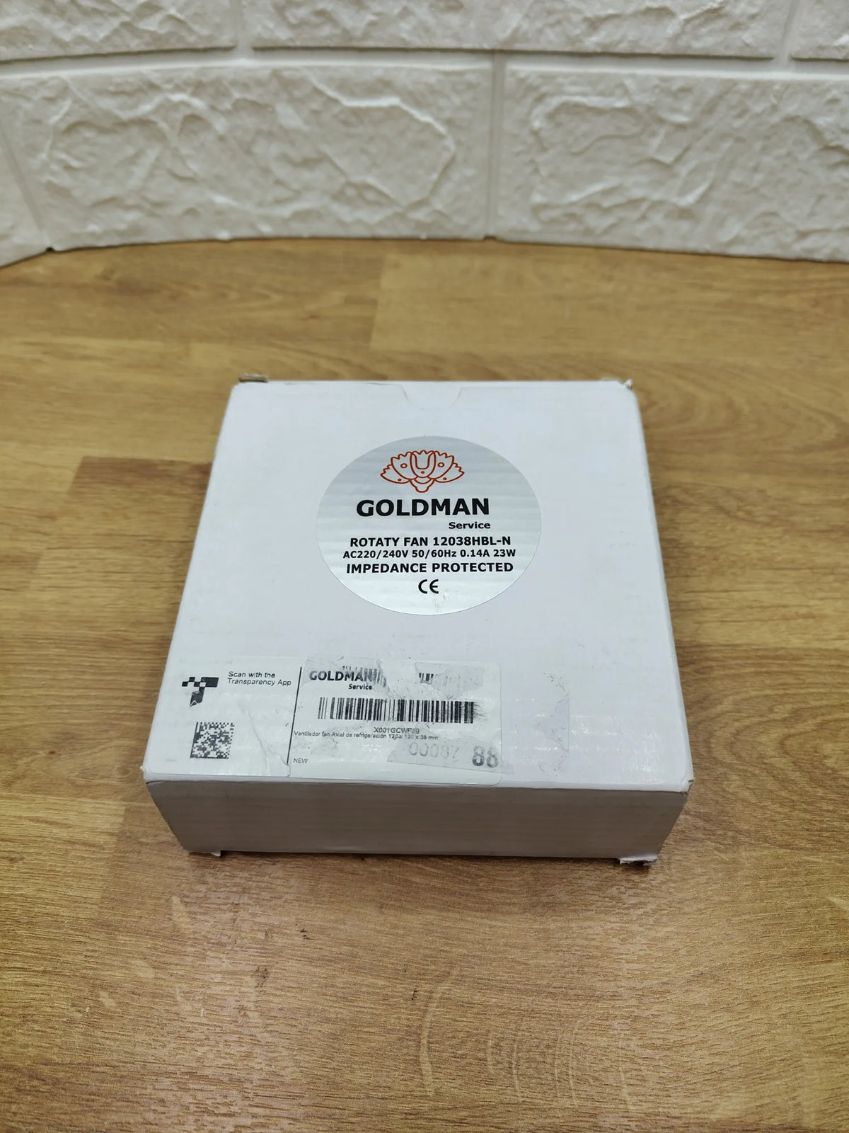 Ventilador axial Goldman Service