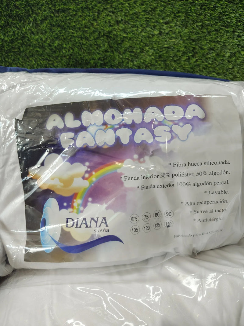 Almohada de fibra resinada hipoalergica - Diana