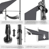 Toldo plegable para balcón