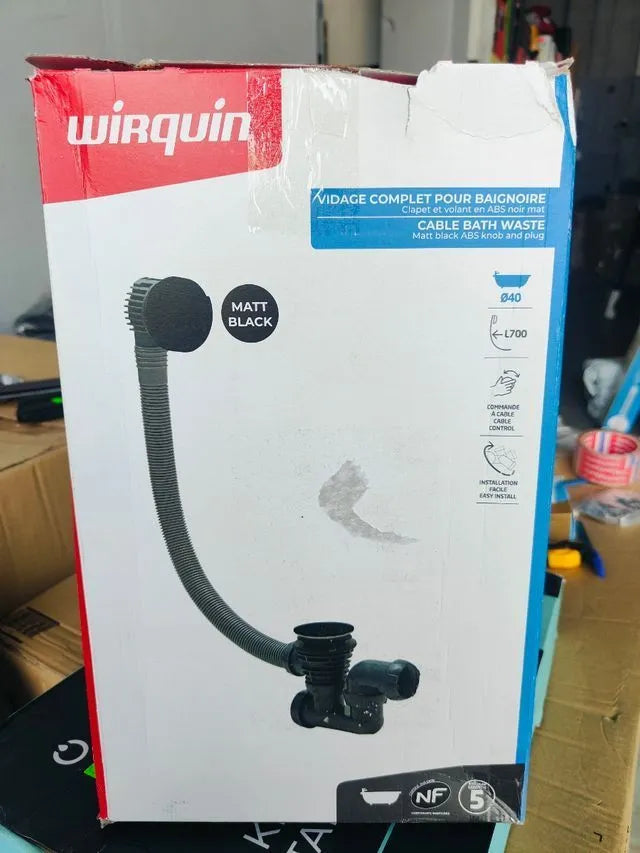 Juego de desagüe para bañera - Wirquin