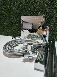 GRIFERIA Set de Ducha Cuadrado Modelo RY-S002, Llu