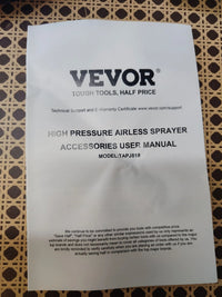 Juego de manguera para pulverizador de pintura sin aire -  VEVOR