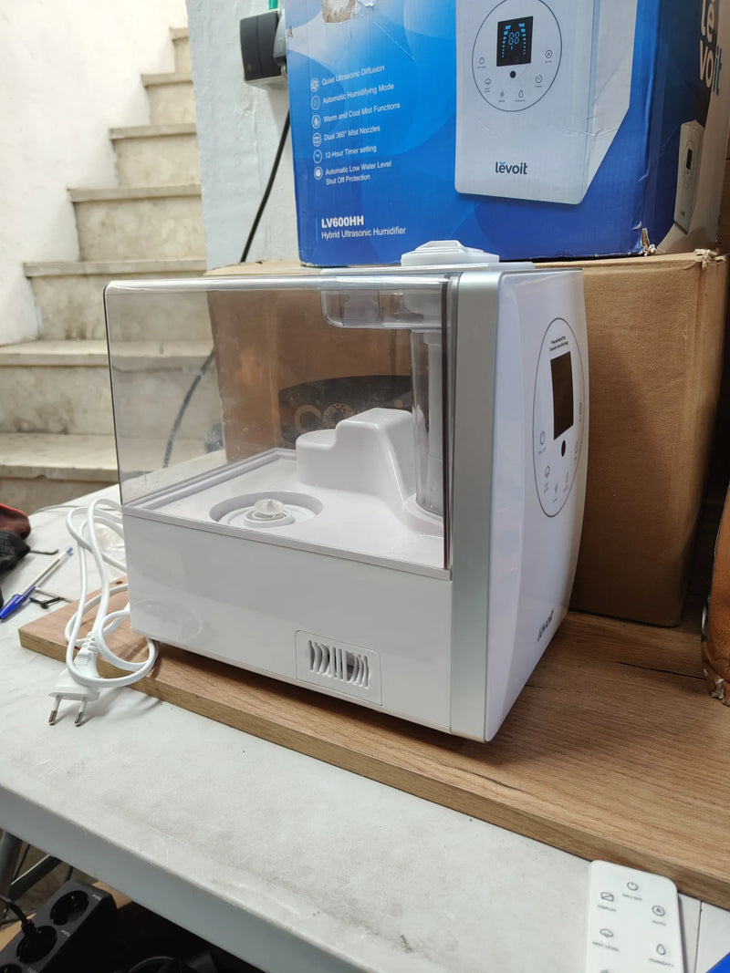 Humidificador 6L para Bebés, Niebla Fría&Caliente con Aromaterapia Levoit