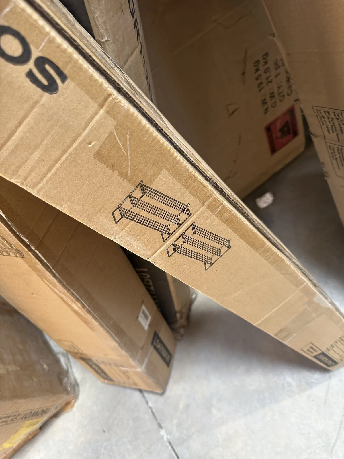 Zapatearon de 3 niveles