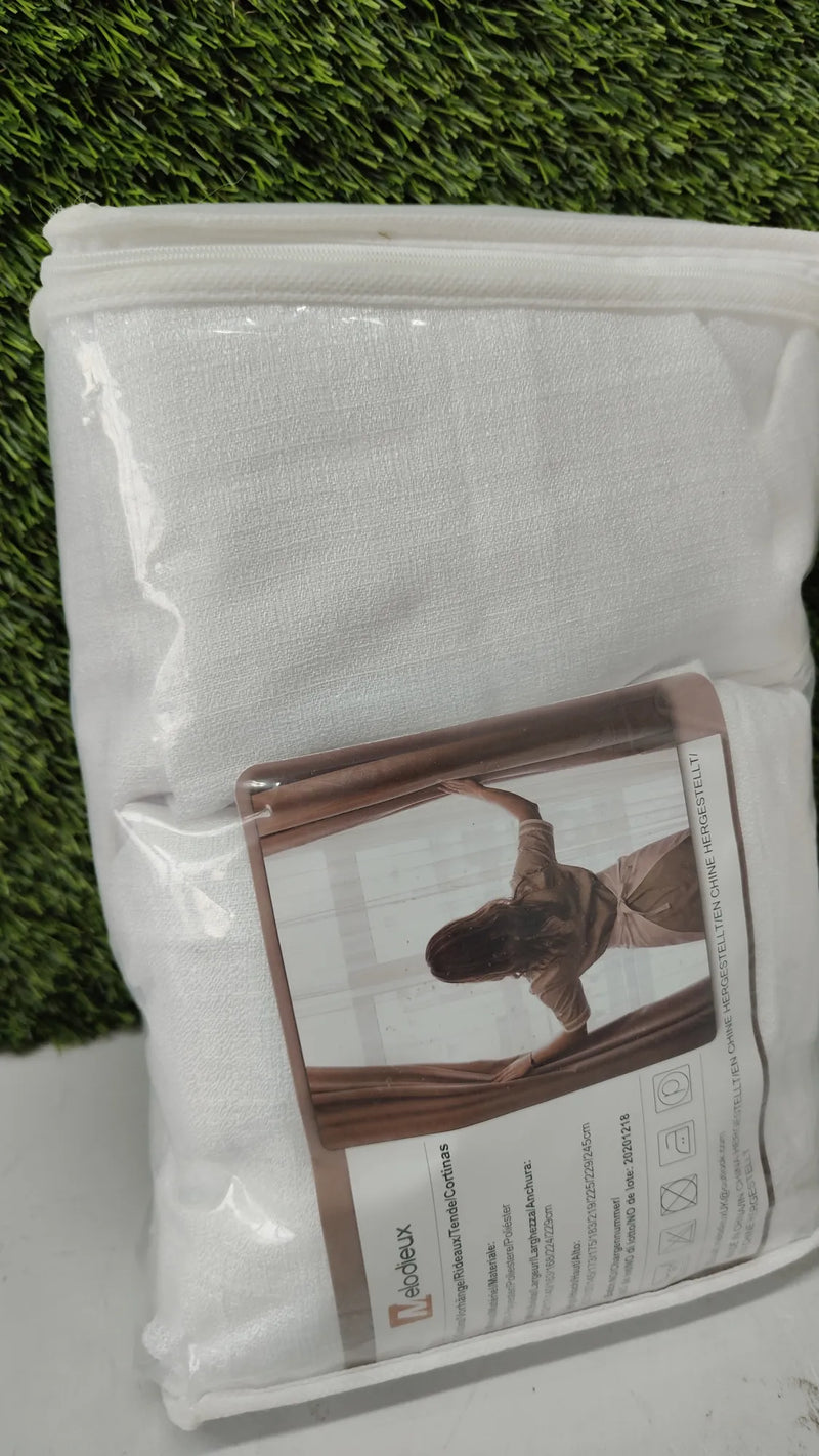 Cortinas Visillos Blancas para Dormitorio Cortinas Translúcidas