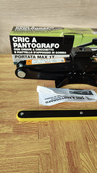 Gato de Tijera con Ruedas Portátil 1,5T