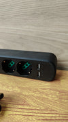 Enchufe múltiple con Interruptor y Cable de 1,5 m