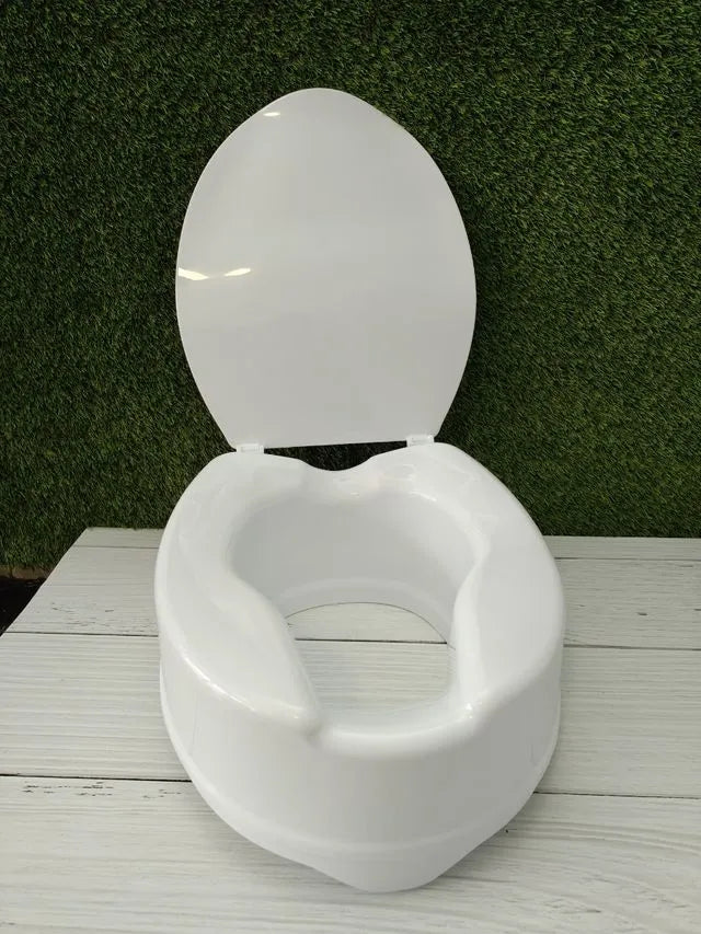 Elevador de WC para adultos con tapa - Mobiclinic