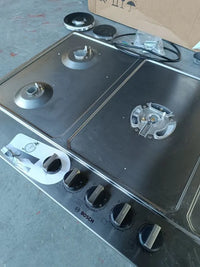 Placa de gas, 5 Zonas de Cocción, Control de llam