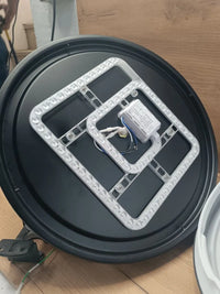 Ventilador de Techo con Aspas Retráctites y Lámpar