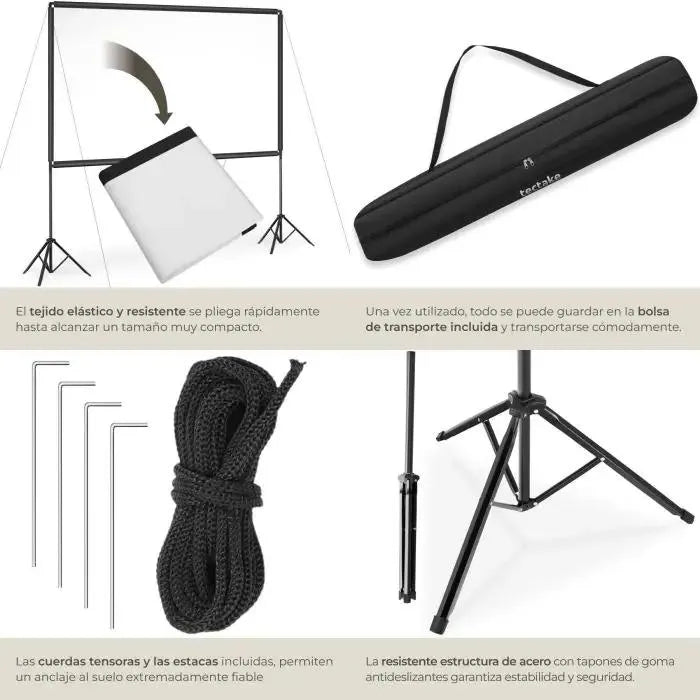 Pantalla para proyector portátil