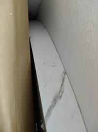Mesa consola dorada