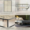 Estructura de cama de metal KYOTO 140 x 200 x 25,5 cm