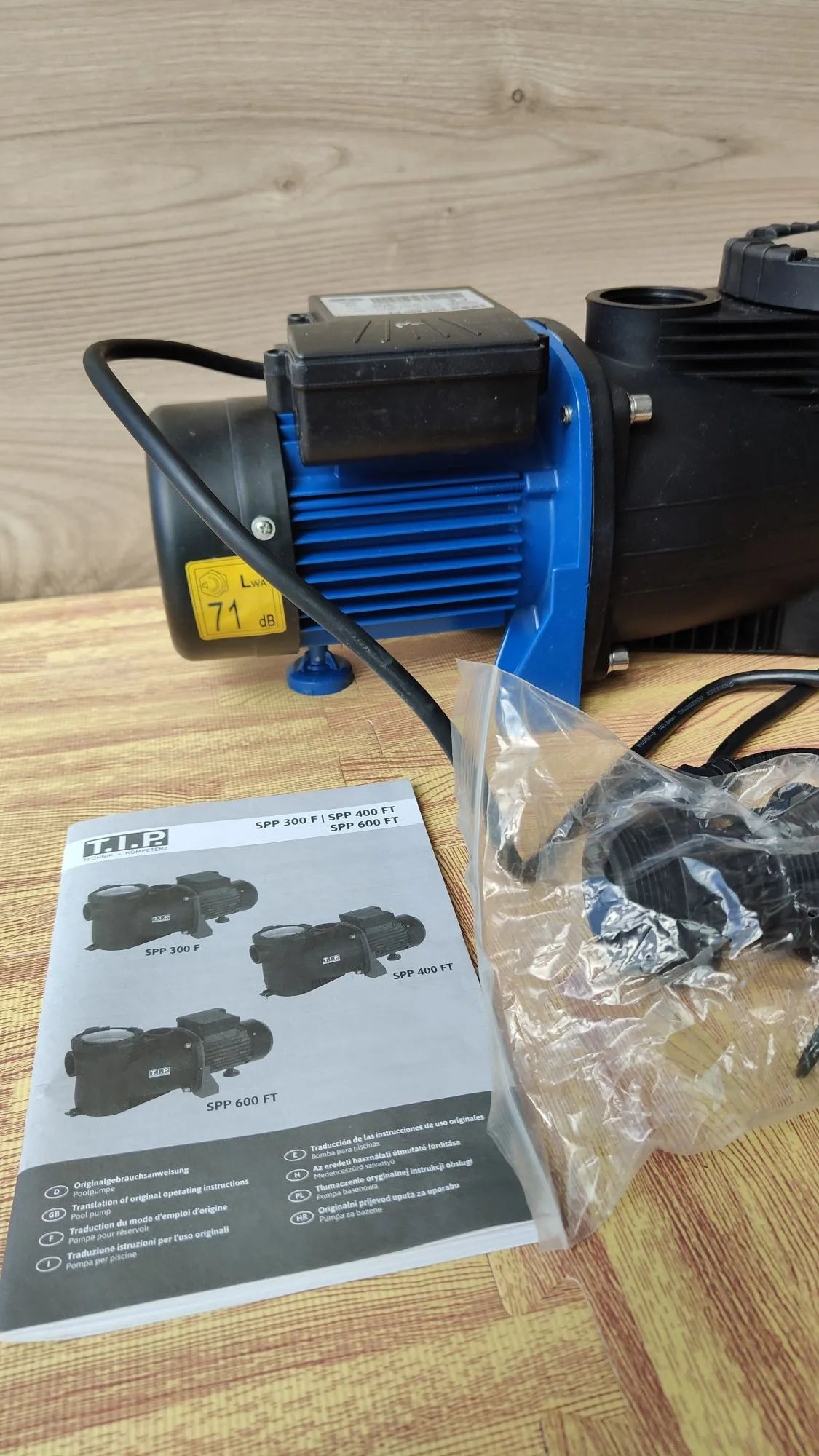 Bomba de Filtro para Piscina SPP 600 FT con Temporizador