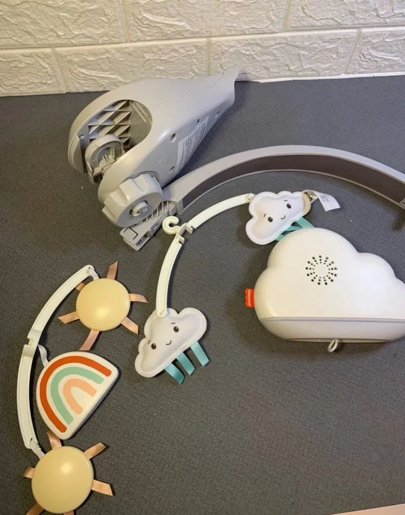Fisher-Price Móvil lluvia y arcoíris para cuna