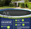 Cobertor solar para piscinas redondas - Tillvex